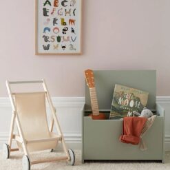 DELISTED Kids Concept Holztruhe „hellgrün“, 50x29x34cm – Bild 7