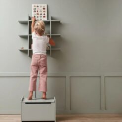 DELISTED Kids Concept Holztruhe „hellgrün“, 50x29x34cm – Bild 4