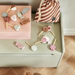 DELISTED Kids Concept Holztruhe „hellgrün“, 50x29x34cm – Bild 3