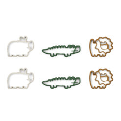 Liewood Karina Pancake-Set „Safari / Eden multi mix“, 6er-Set, Silikon