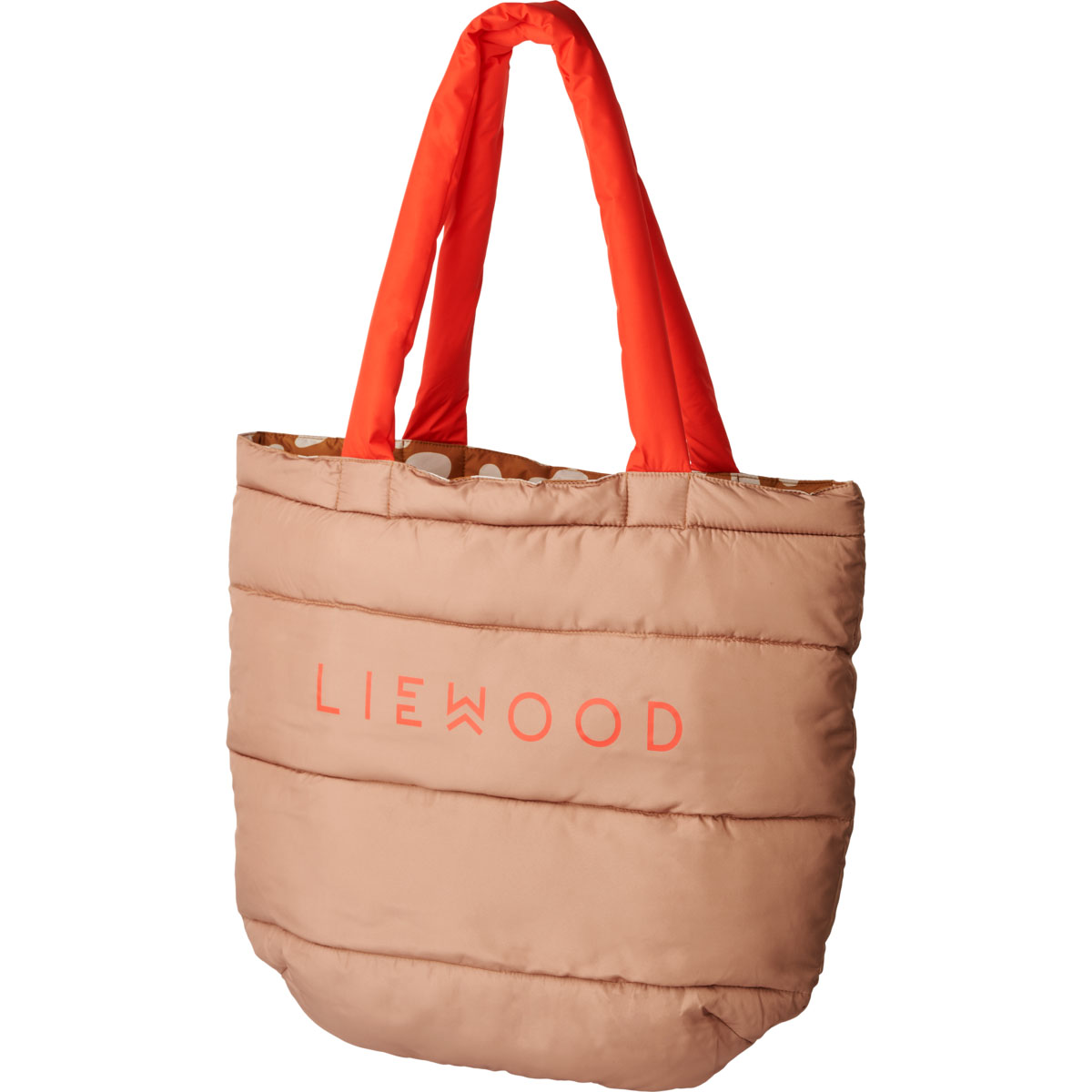 DELISTED Liewood Wende-Einkaufstasche Diaz „Mega leo / Golden caramel“, 38x48cm – Bild 2