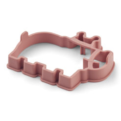 Liewood Karina Pancake-Set „Safari : Dusty raspberry multi mix“, 6er-Set, Silikon 02