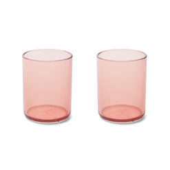 DELISTED Liewood Tritan-Kinderbecher Mika „Dusty raspberry“, 2er-Set, 250ml, bruchsicher