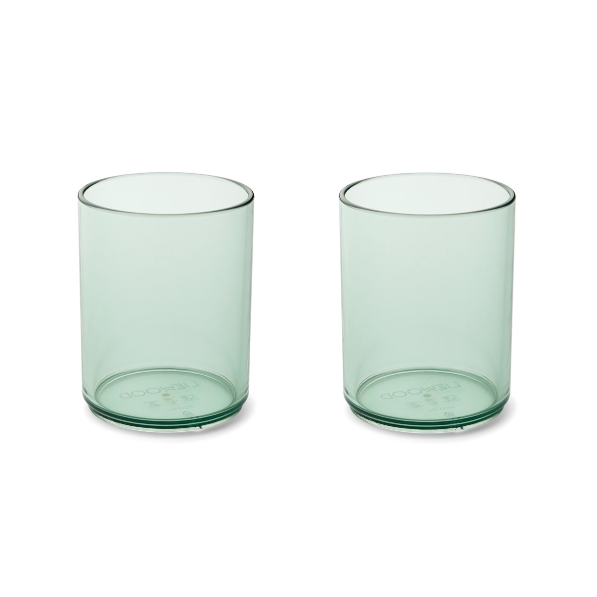 DELISTED Liewood Tritan-Kinderbecher Mika „Peppermint“, 2er-Set, 250ml, bruchsicher