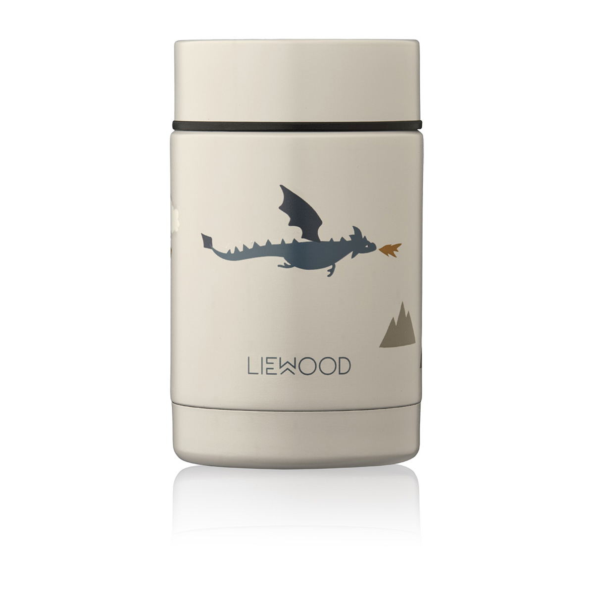DELISTED Liewood Nadja Thermobehälter „Little dragon / Dark sandy mix“, 250ml