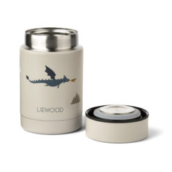 DELISTED Liewood Nadja Thermobehälter „Little dragon / Dark sandy mix“, 250ml – Bild 2
