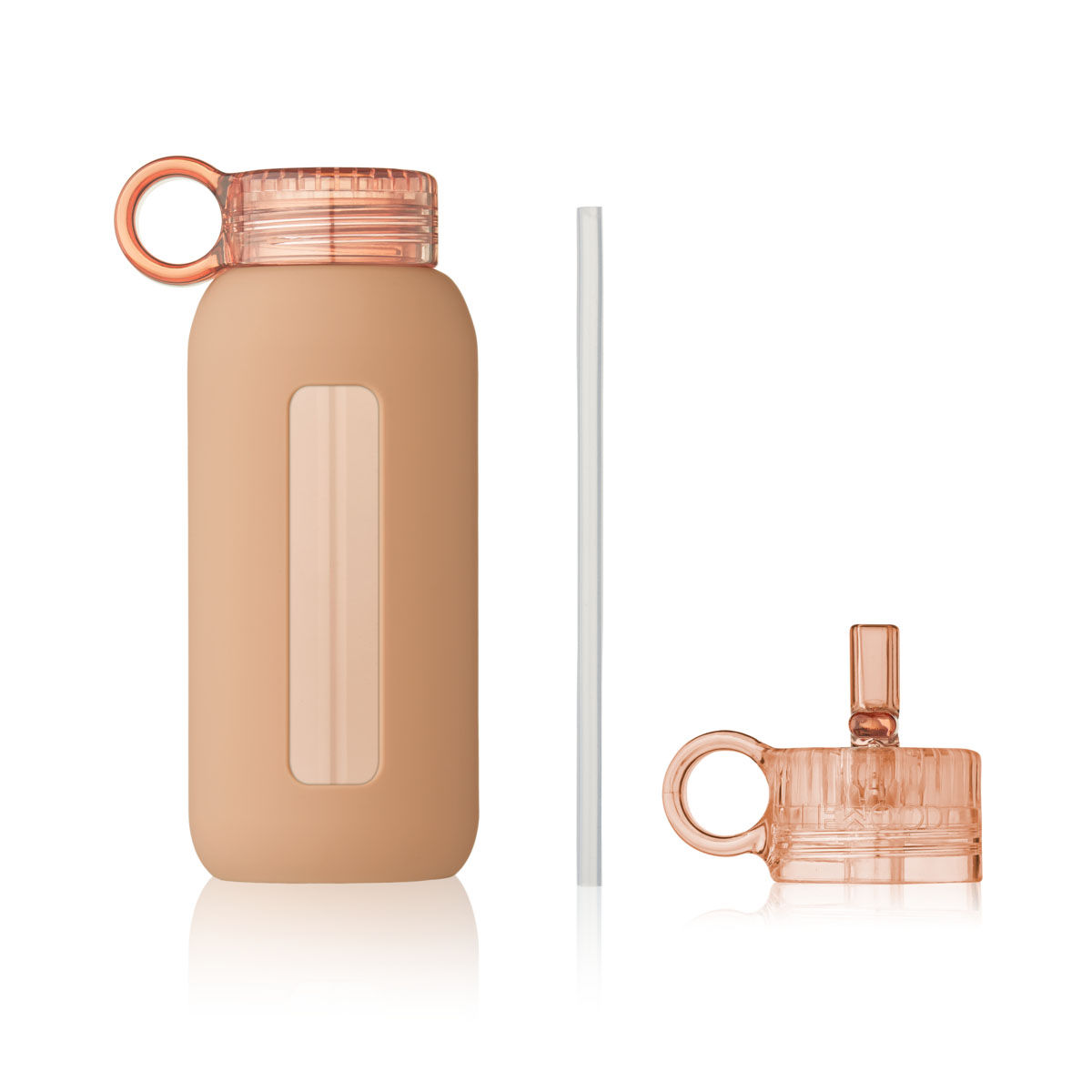 Liewood Tritan-Wasserflasche Yang „Dusty raspberry / Tuscany rose mix“, 350ml, auslaufsicher