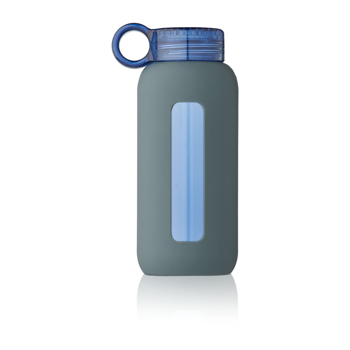 DELISTED Liewood Tritan-Wasserflasche Yang „Blue mix“, 350ml, auslaufsicher – Bild 2