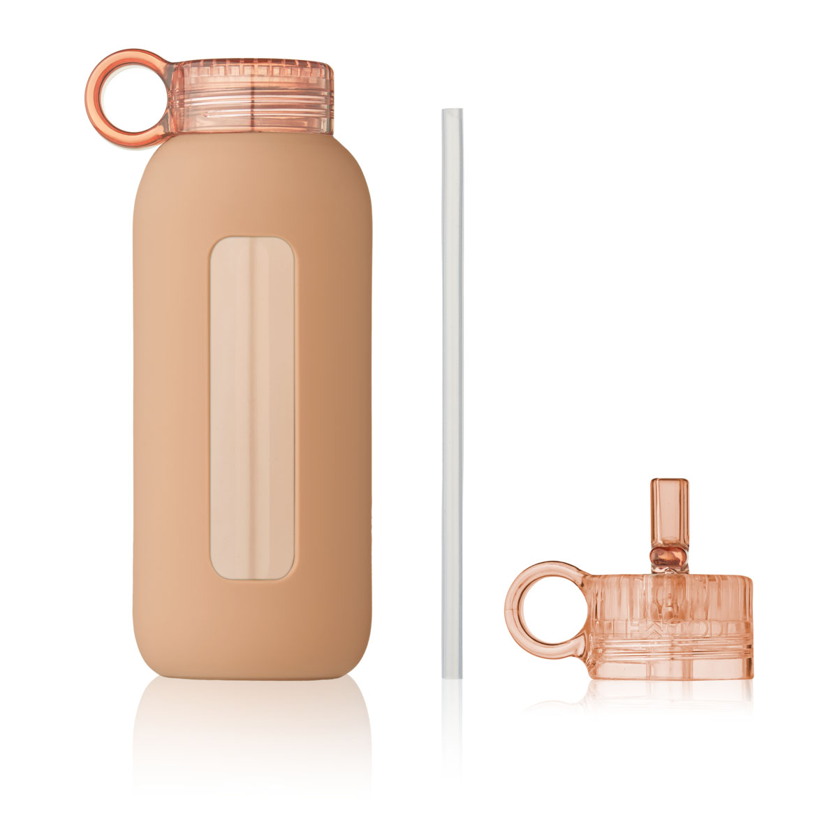 DELISTED Liewood Tritan-Wasserflasche Yang „Dusty raspberry / Tuscany rose mix“, 500ml, auslaufsicher