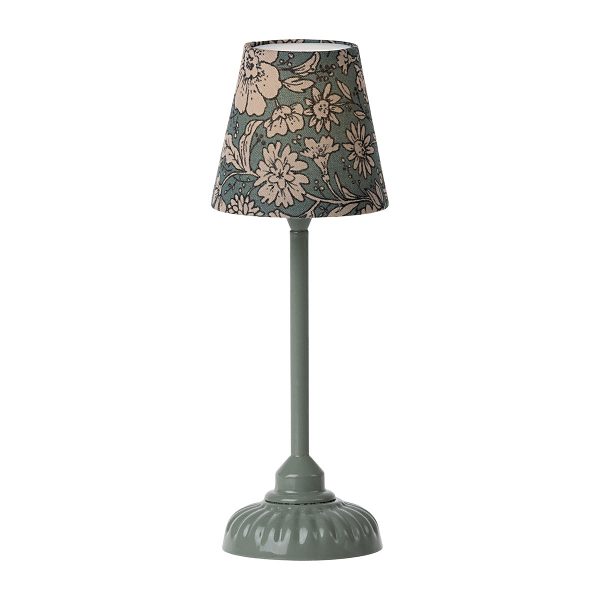 Maileg Miniatur-Stehlampe „dark mint“, H14cm