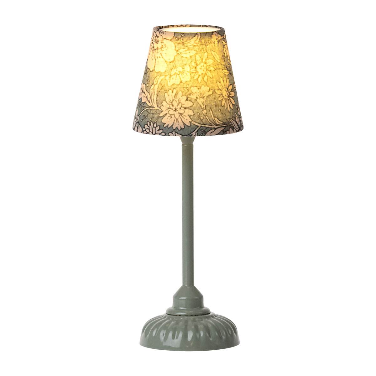 Maileg Miniatur-Stehlampe „dark mint“, H14cm