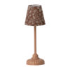 Maileg Miniatur-Stehlampe „dark powder“, H14cm