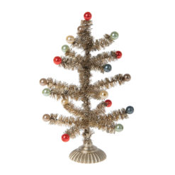 Maileg Miniatur Weihnachtsbaum „Gold“ für das Puppenhaus, 15x9cm