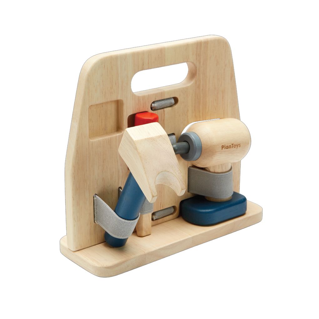 PlanToys Handwerker Set aus Holz – Bild 3