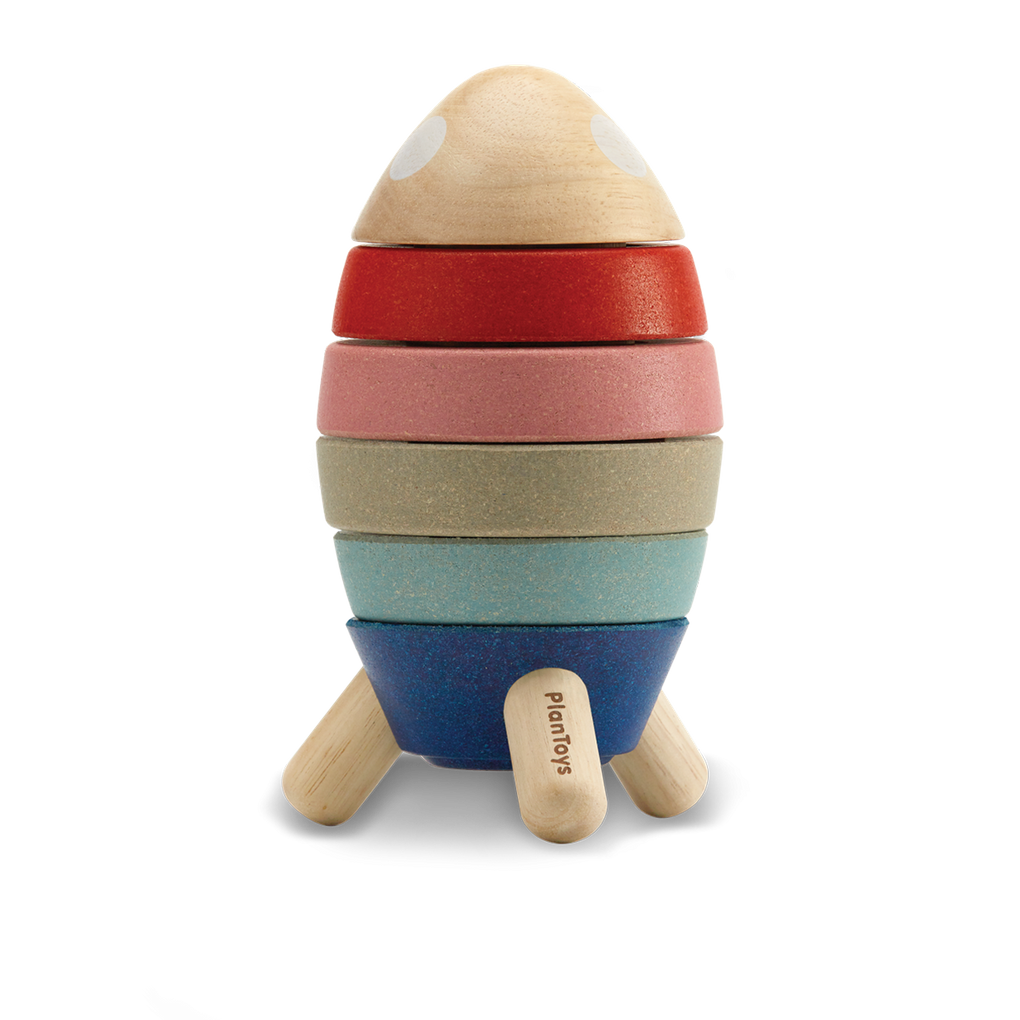 PlanToys Stapelrakete Orchard aus Holz