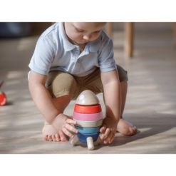 PlanToys Stapelrakete Orchard aus Holz – Bild 5