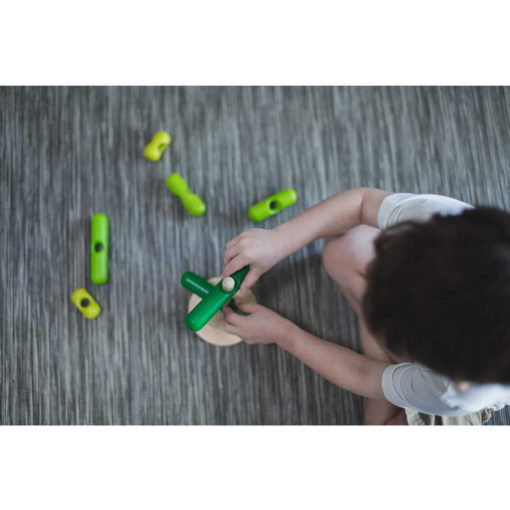 PlanToys Stapelturm Baum aus Holz – Bild 9
