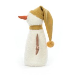 Jellycat Kuscheltier Lenny Snowman Large „yellow“ (37x16cm) – Bild 3