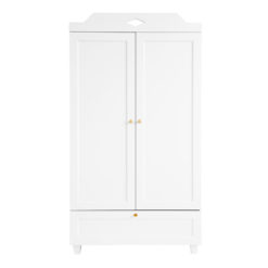 Cam Cam Kleiderschrank Luca „Weiß“, FSC-Mix, Neues Modell, T55cm