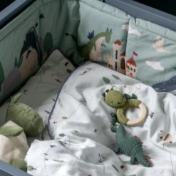 DELISTED Sebra Baby-Bettwäsche „Dragon Tales“, 100x70cm / 45x40cm – Bild 3