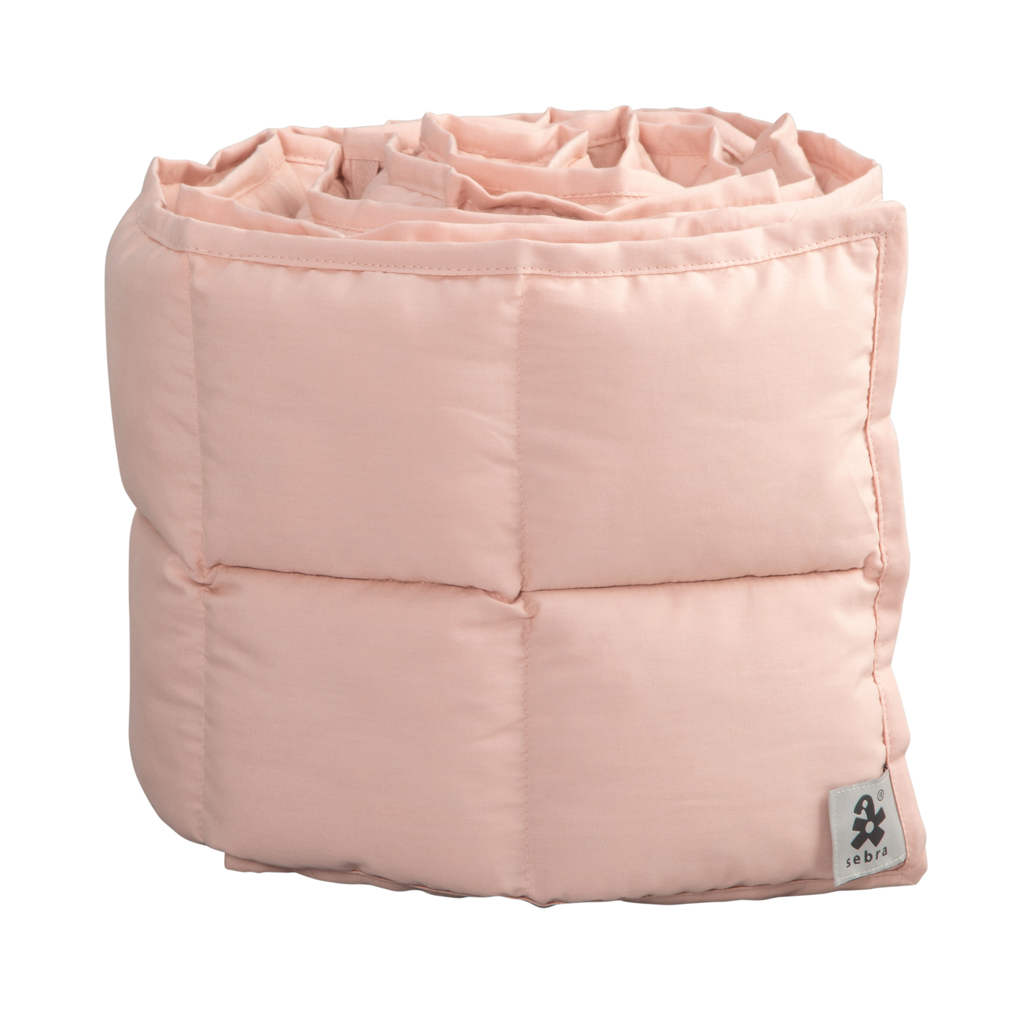 DELISTED Sebra Bettnestchen „blossom pink“, Bio-Kapokfüllung, L360cm
