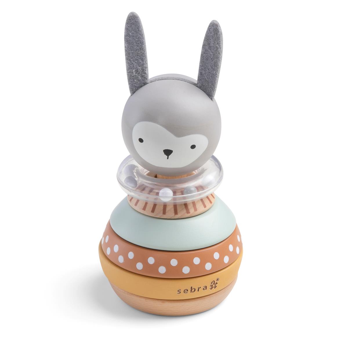 Sebra Stapelspielzeug Woodland „Hase“, H18cm