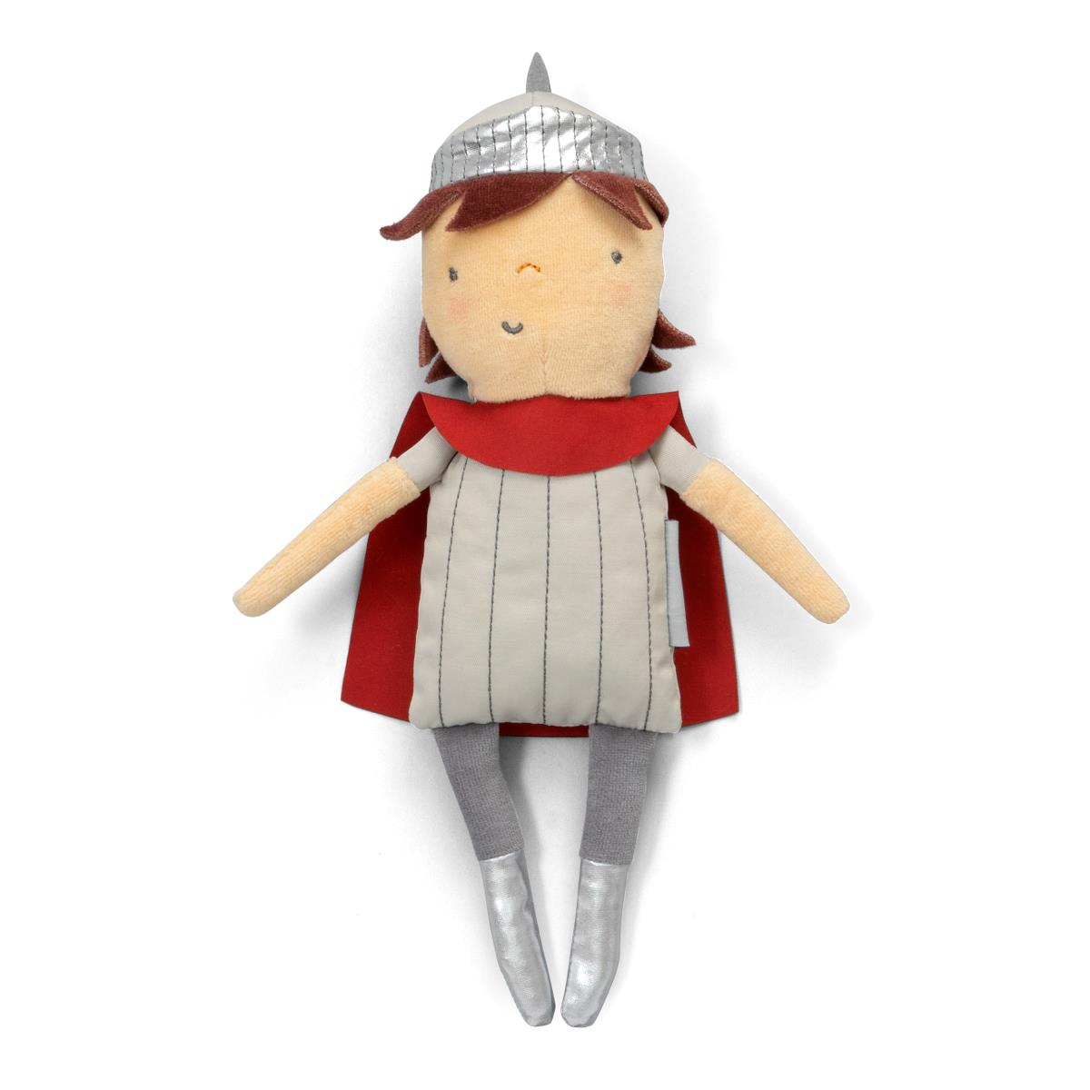 DELISTED Sebra Stoffpuppe „Ritter“, H30cm