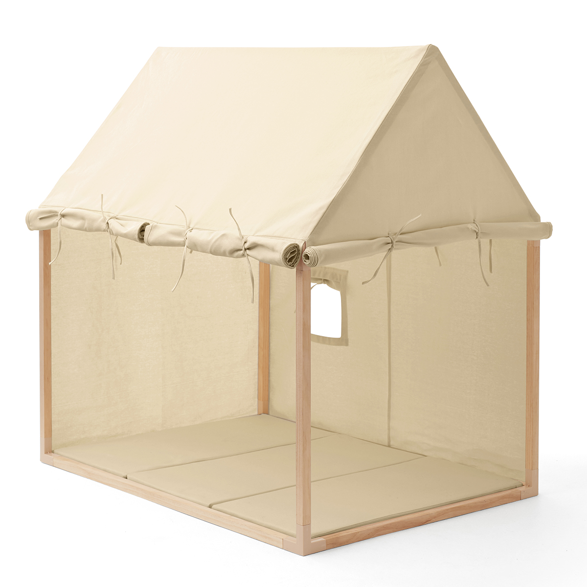 Kids Concept Hauszelt „beige“, 124x110x80cm