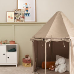 DELISTED Kids Concept Spielteppich „beige“, ø100cm – Bild 3