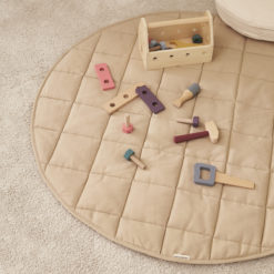 DELISTED Kids Concept Spielteppich „beige“, ø100cm – Bild 2