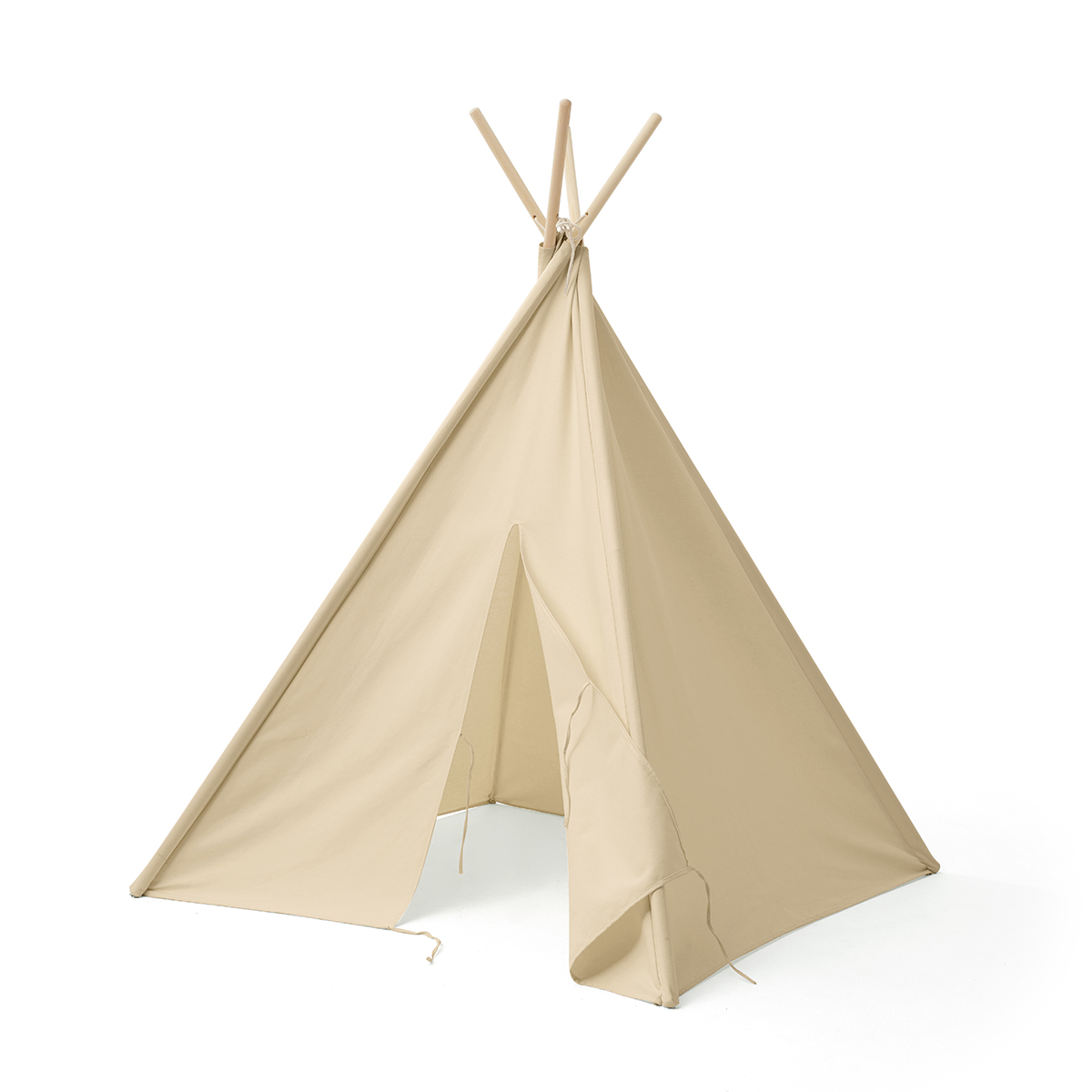 Kids Concept Tipi-Zelt „beige“, H160cm