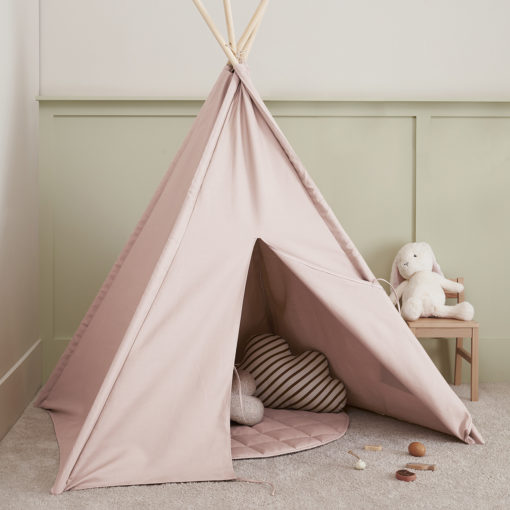 Kids Concept Tipi-Zelt „hellrosa“, H160cm – Bild 3
