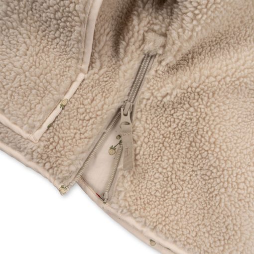 Konges Sløjd Grizz Teddy Poncho „Creme Off White“ 1-8J – Bild 3