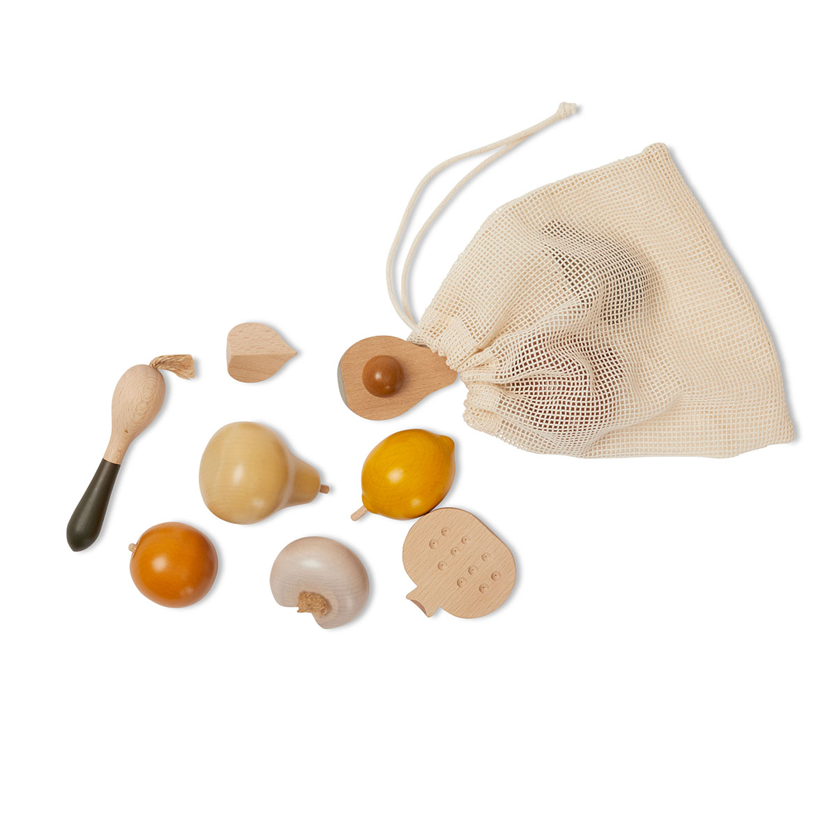 Konges Sløjd Holzfrüchte-Spielset, FSC®-zertifiziert