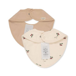 DELISTED Konges Sløjd Lätzchen-Set „Cherry“, 2er Set – Bild 2