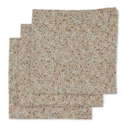 DELISTED Konges Sløjd Musselin Tuch-Set „Flower Field“, 65cm, 3er-Set