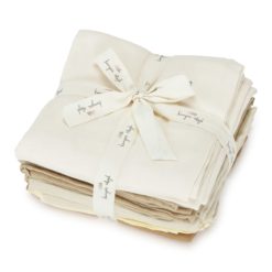Konges Sløjd Musselin Tuch-Set „Nature Shades“, 65cm, 10er-Set