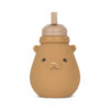 Konges Sløjd Silikon-Trinkflasche Teddy KS4298 - ALMOND 1