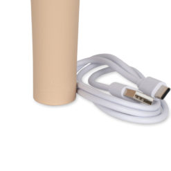 DELISTED Konges Sløjd Spielzeug-Taschenlampe „Creme“, aufladbar – Bild 3