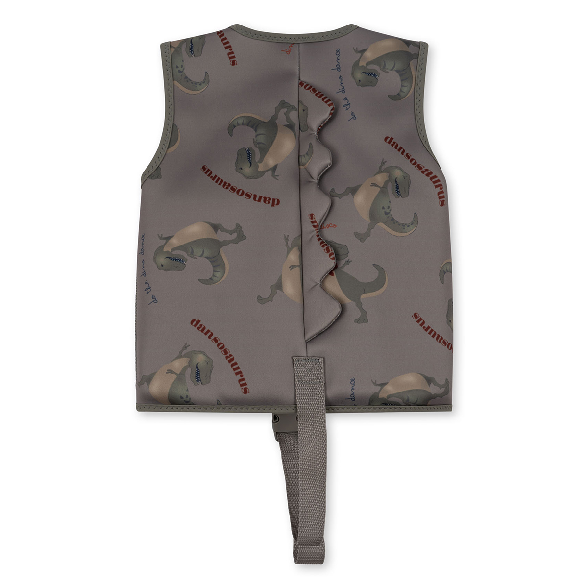 DELISTED Konges Sløjd Kinder-Schwimmweste „Dansosaurus“, Neopren, 4-6J – Bild 2