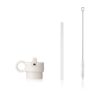 Liewood LW14346_9406_350ML_LID AND STRAW AND BRUSH 350ML Falk CREME