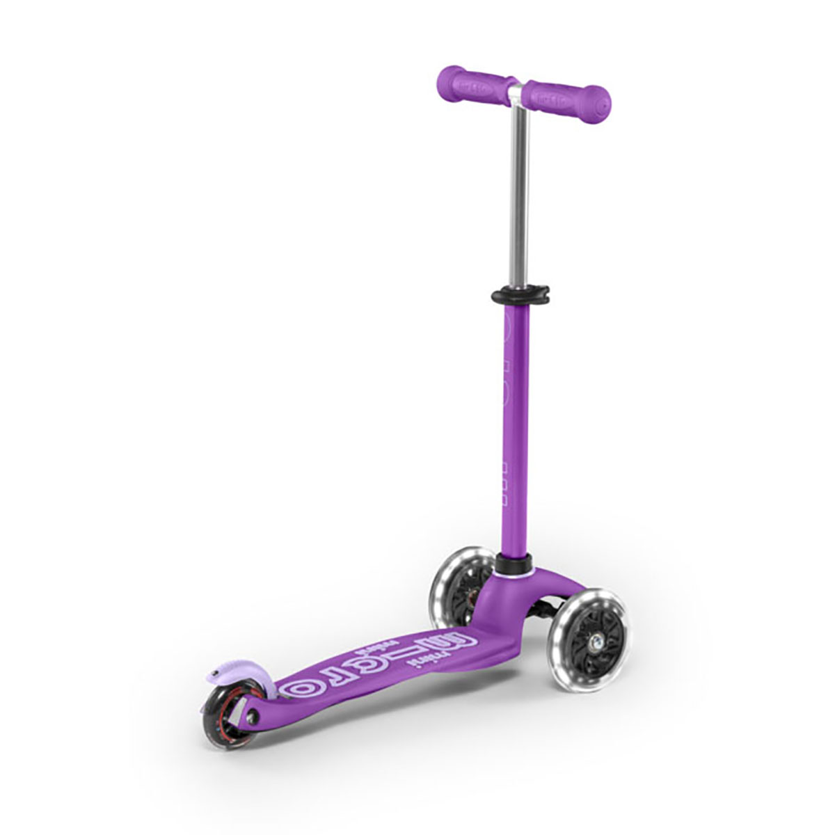 Micro Mobility mini micro deluxe LED „purple“, ab 2 Jahren – Bild 2