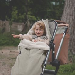 koeka Buggy Fußsack Oddi Plüsch „sage“ – Bild 3