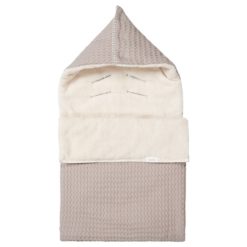 koeka Fußsack Oslo „clay“ für 3-:5-Punktgurt, Plüsch 01