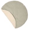 koeka runde Krabbeldecke Oddi „sage : warm white“ ø90cm 01