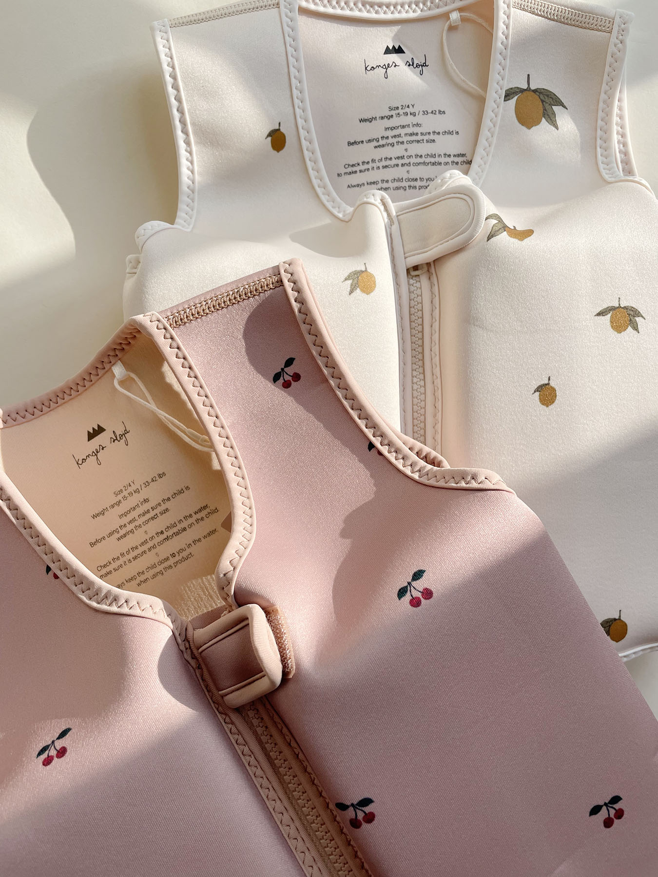 DELISTED Konges Sløjd Kinder-Schwimmweste „Lemon“, Neopren – Bild 6