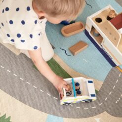 Kids Concept Holz Polizeiauto Aiden, 4-teilig, FSC® [3] – Bild 5