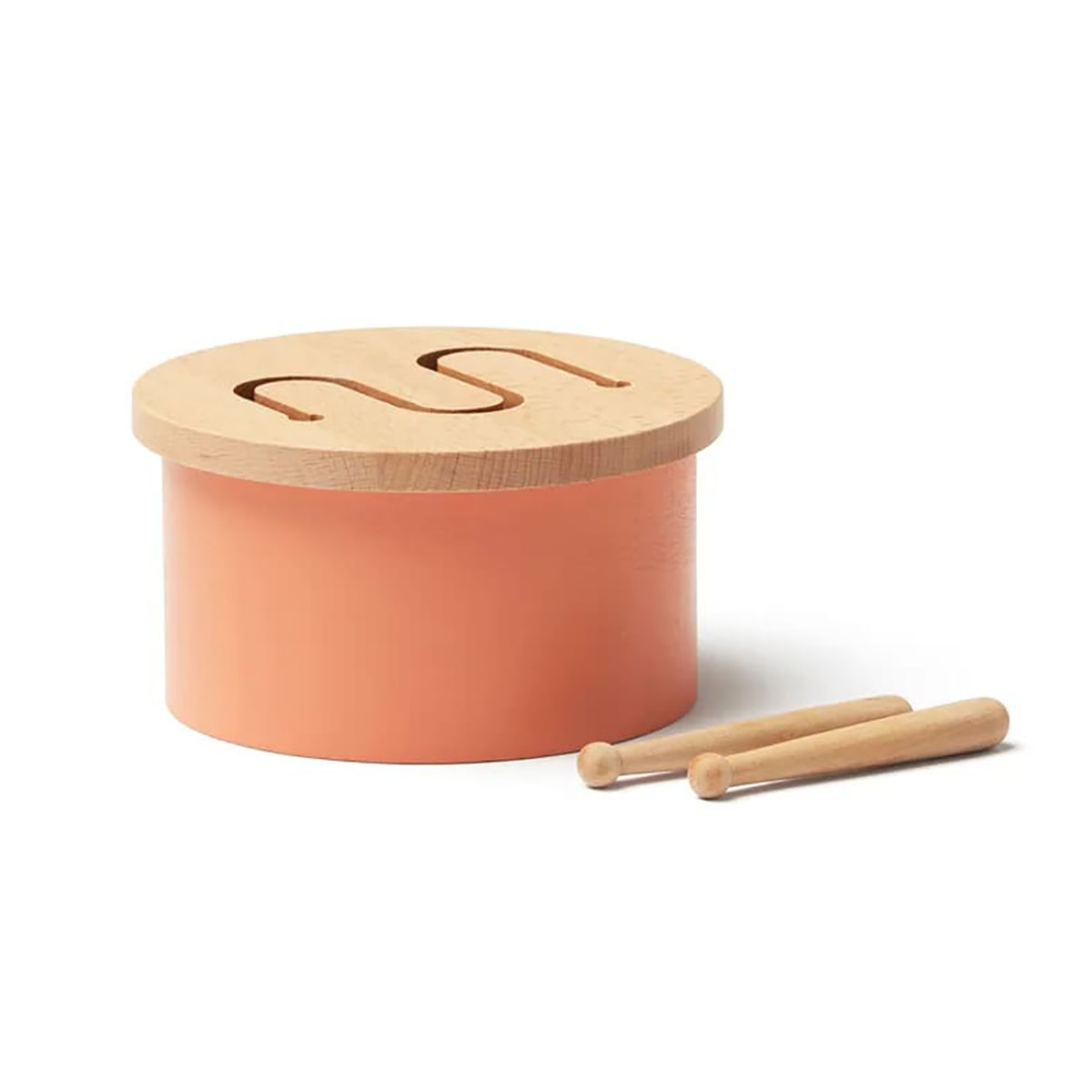 Kids Concept Holz Trommel „orange“, FSC®