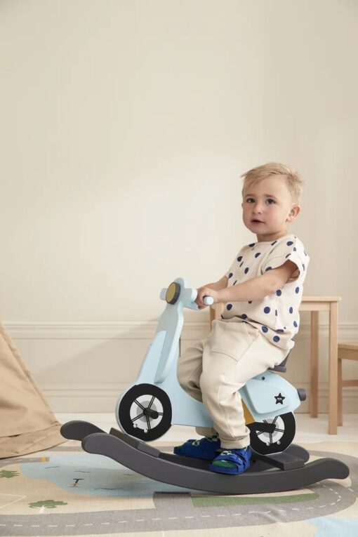 Kids Concept Schaukel-Scooter „hellblau“, FSC® – Bild 6
