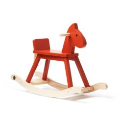 Kids Concept Schaukelpferd Carl Larsson „orange-rot“, FSC®